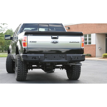 Fab Fours 15-C F150 SENSOR REAR BUMPER MATTE BLACK FF15-W3251-1